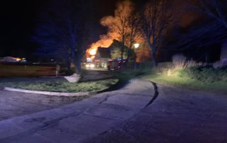 Gebäudebrand Strasburg